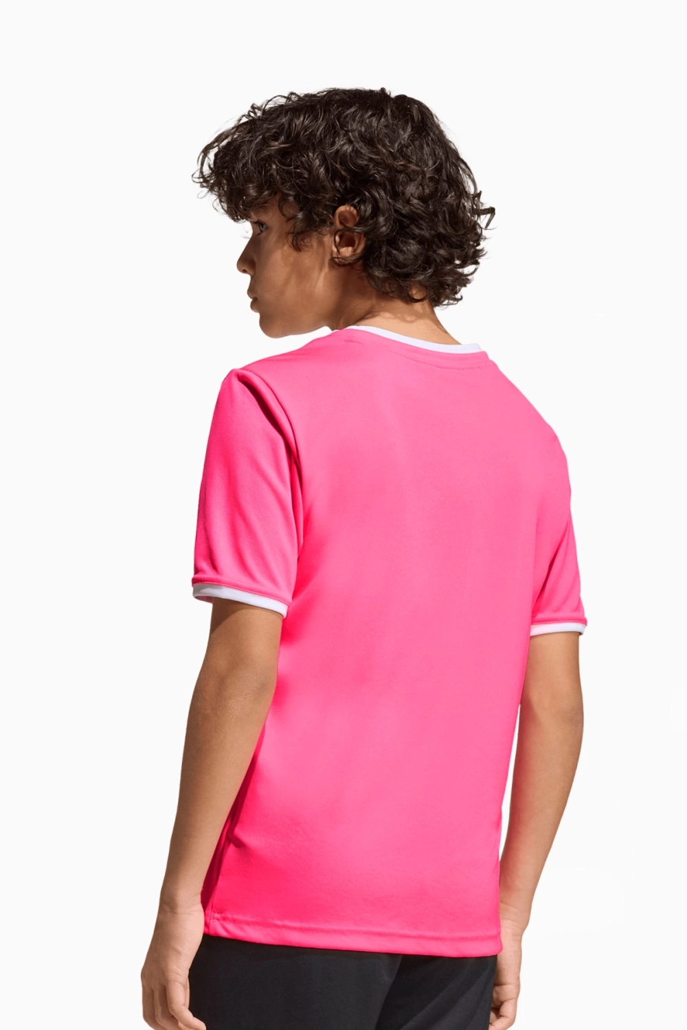 Футболка adidas Entrada 26 Junior - фиолетовый