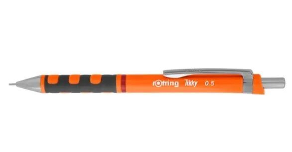 Карандаш механический Rotring Tikky 0,7мм оранжевый/неон