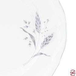 Набор плоских тарелок 19 см Repast Серебряные колосья (6 шт)
