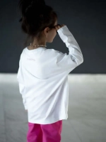 Белый костюм для девочки