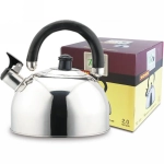 Чайник из нержавеющей стали 2л со свистком «TECO» TC-120