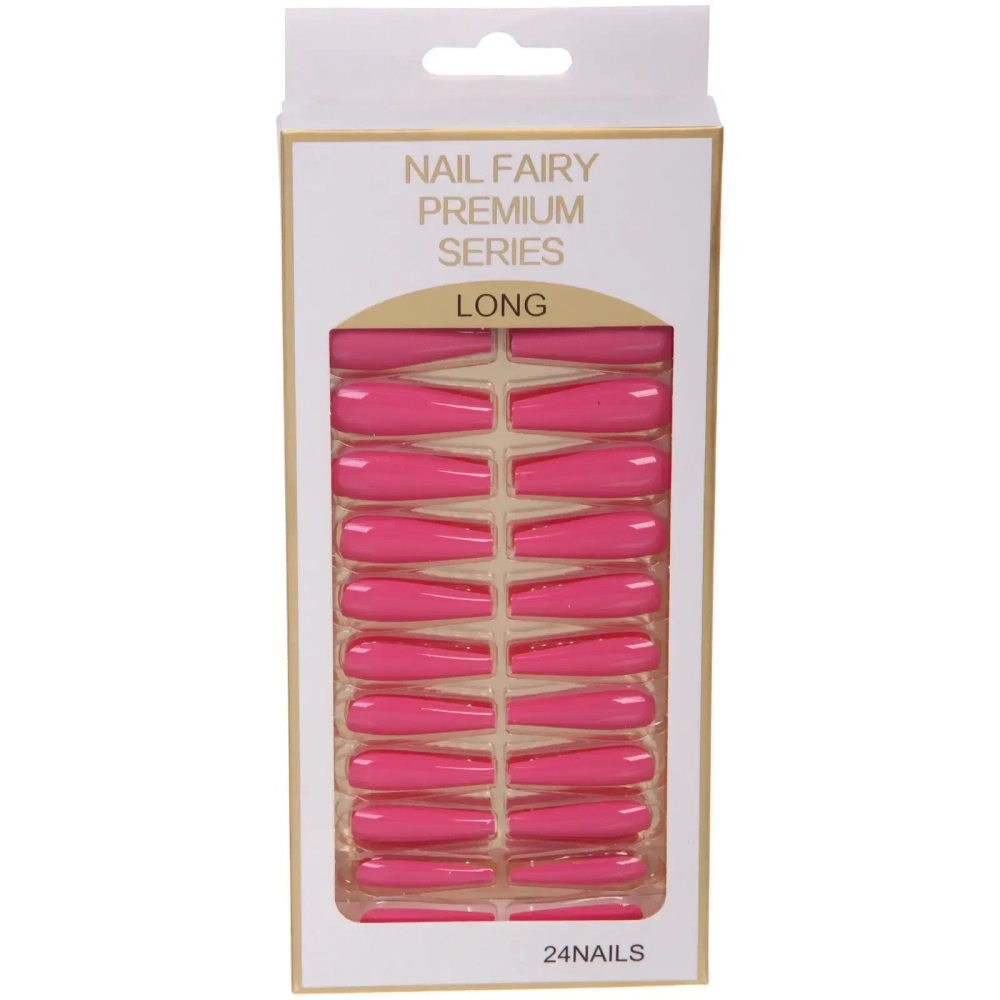 Ногти накладные на клеевых пластинах 24шт «ТЫПРЕКРАСНА!», цвет французская роза, длина 3см