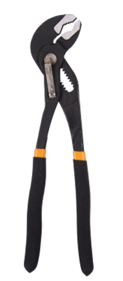 Клещи переставные, 250 мм., кнопочные, обливные рукоятки Вихрь