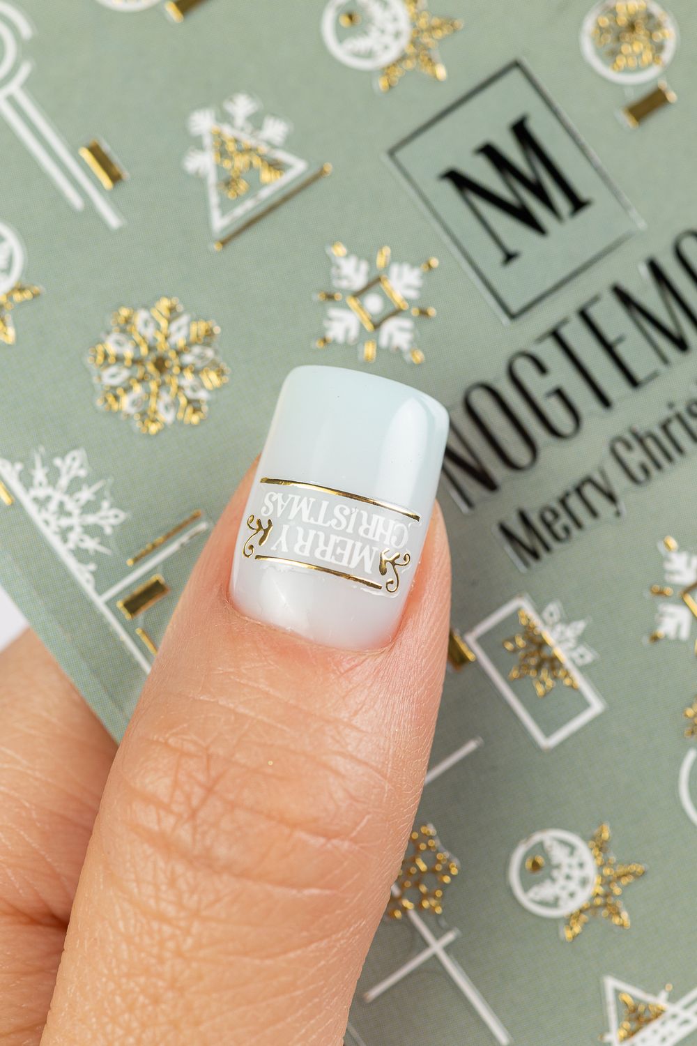 Nogtemoda Наклейки для ногтей Merry Christmas 064