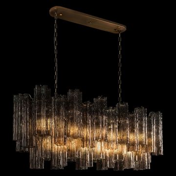 Подвесная люстра 11*Е14 10580/1000R Smoke дымчатый Murano LOFT IT