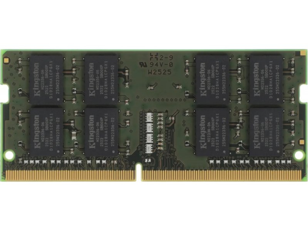 Оперативная память Kingston ValueRAM KVR32S22D8/16WP, DDR4 1х 16ГБ 3200 МГц, SODIMM, RTL