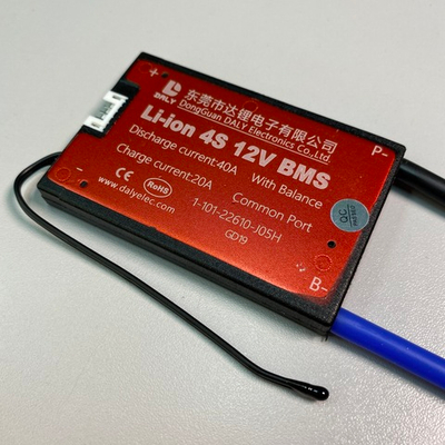 Плата Li ion BMS daly 4s14v40a с термодатчиком