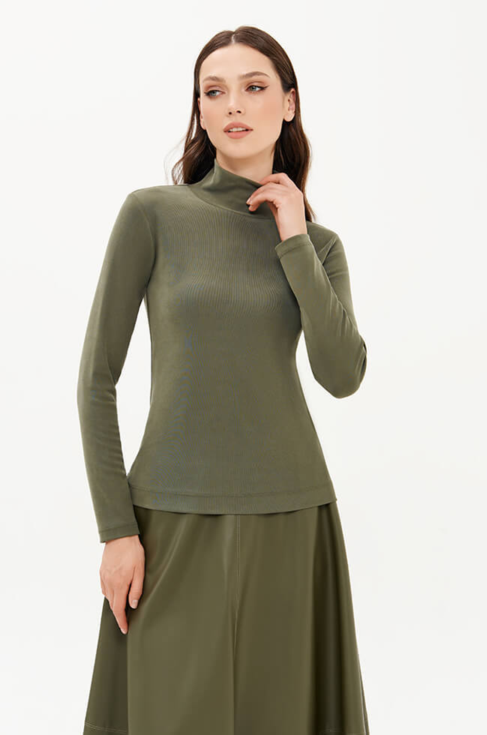 23340 Водолазка женская (хаки)