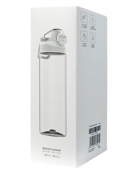 Бутылка для холодных напитков Xiaomi Quan Ge Hello Life Tritan Sports Cup 620ml