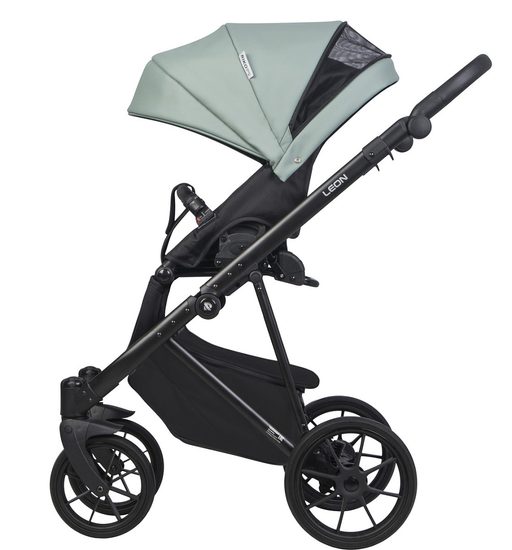Детская коляска Riko Basic Leon 2 в 1 01 Green зеленый