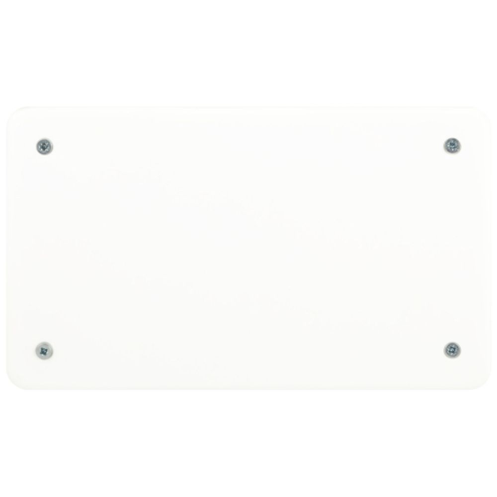 Распаячная коробка ЭРА KRT-172-96-45 скрытой установки красно-белая 172х96х45мм для твердых стен саморезы крышка IP20