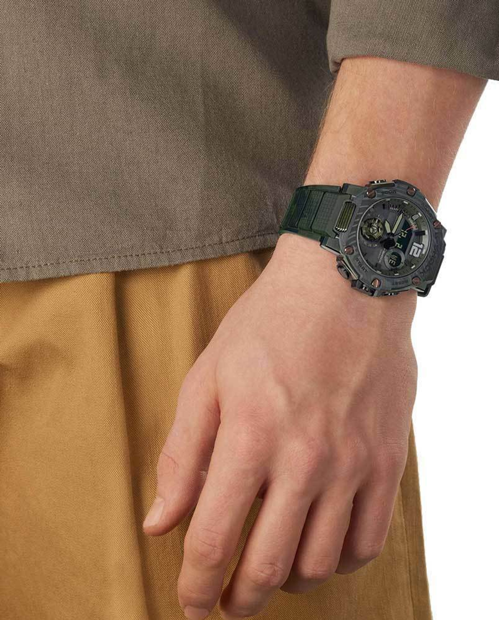 Японские наручные часы Casio G-SHOCK GST-B300XB-1A3ER с хронографом