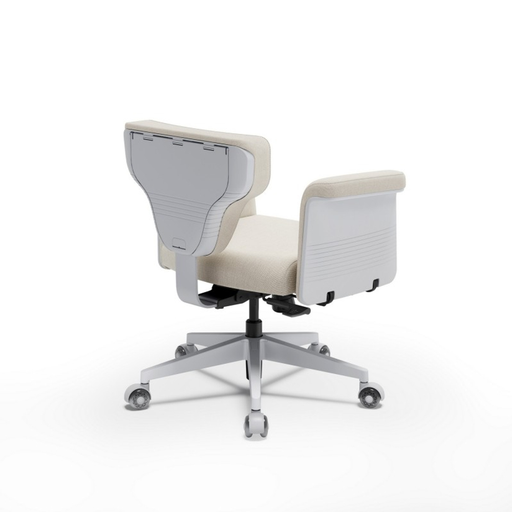 Кресло-трансформер FoxGear STUDIO Fabric, светло-серый (FG-STUDIO-F-OW)