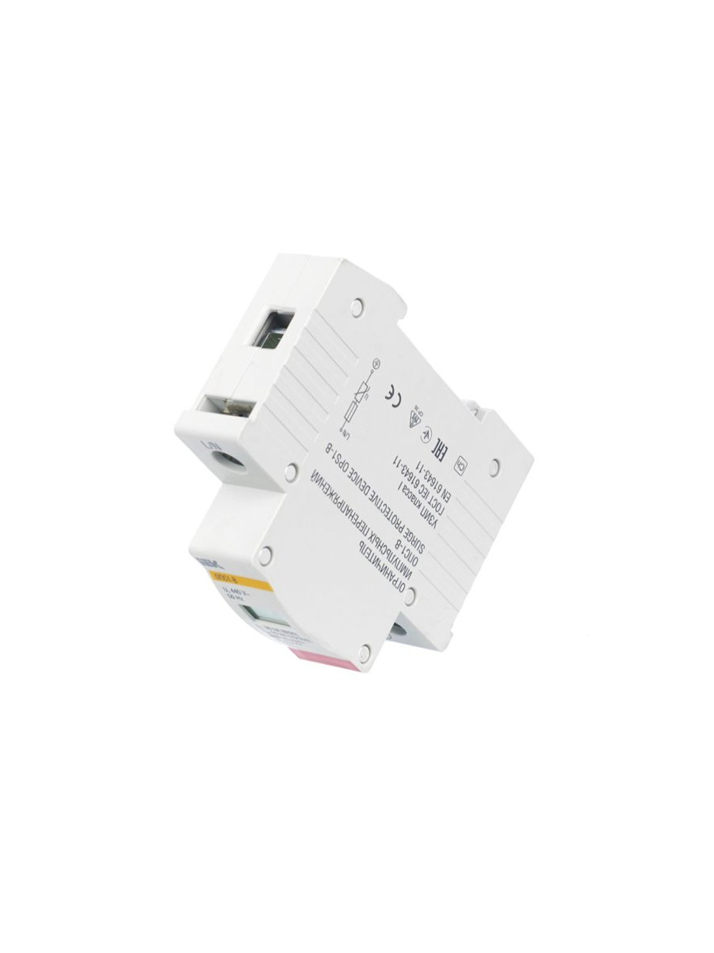 Ограничитель перенапряжения ОПС1-B 1P KARAT IEK MOP20-1-B