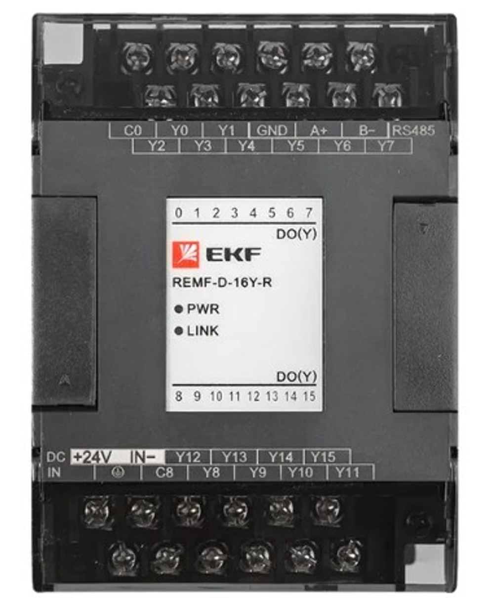 Модуль дискретного вывода EKF REMF-D-16Y-R