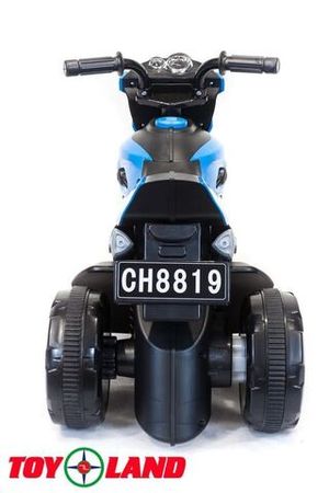 Детский электромотоцикл Toyland Minimoto CH 8819 синий