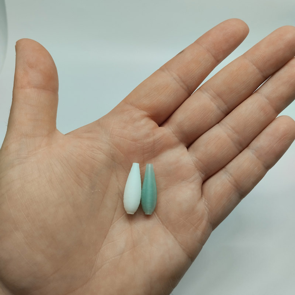 Комплект бомбард для мормышинга 3 шт - 3 гр медленно тонущая сбирулино