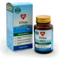 Витамины и минералы для мужчин - VITAlex Men, Сашера-Мед, 60 капсул по 500 мг