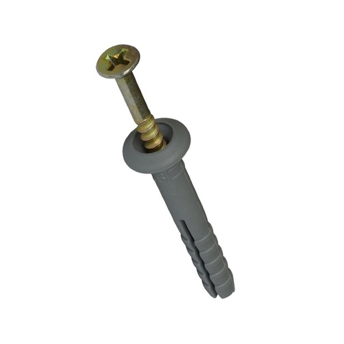 Дюбель с шурупом гриб 6*40мм (1000шт)