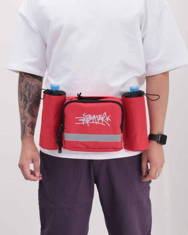 Сумка поясная Anteater Doublebag Красная - фото 1