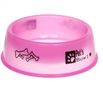 Миска пластиковая «Мр. Декстер», цвет розовый, 15*5см /300мл