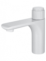 Смеситель для раковины WONZON & WOGHAND CLICK, Белый матовый (WW-A40412-MW)