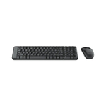 Комплект Logitech MK220 Wireless Desktop (клавиатура+мышь) USB, Black, 920-003169