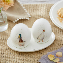 Royal Worcester Шейкер для соли и перца Wrendale Designs с подносом для уток