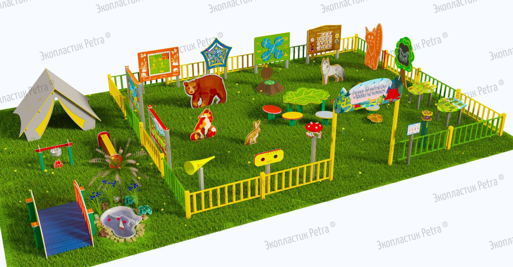 Туристическая площадка Привал на полянке Элит