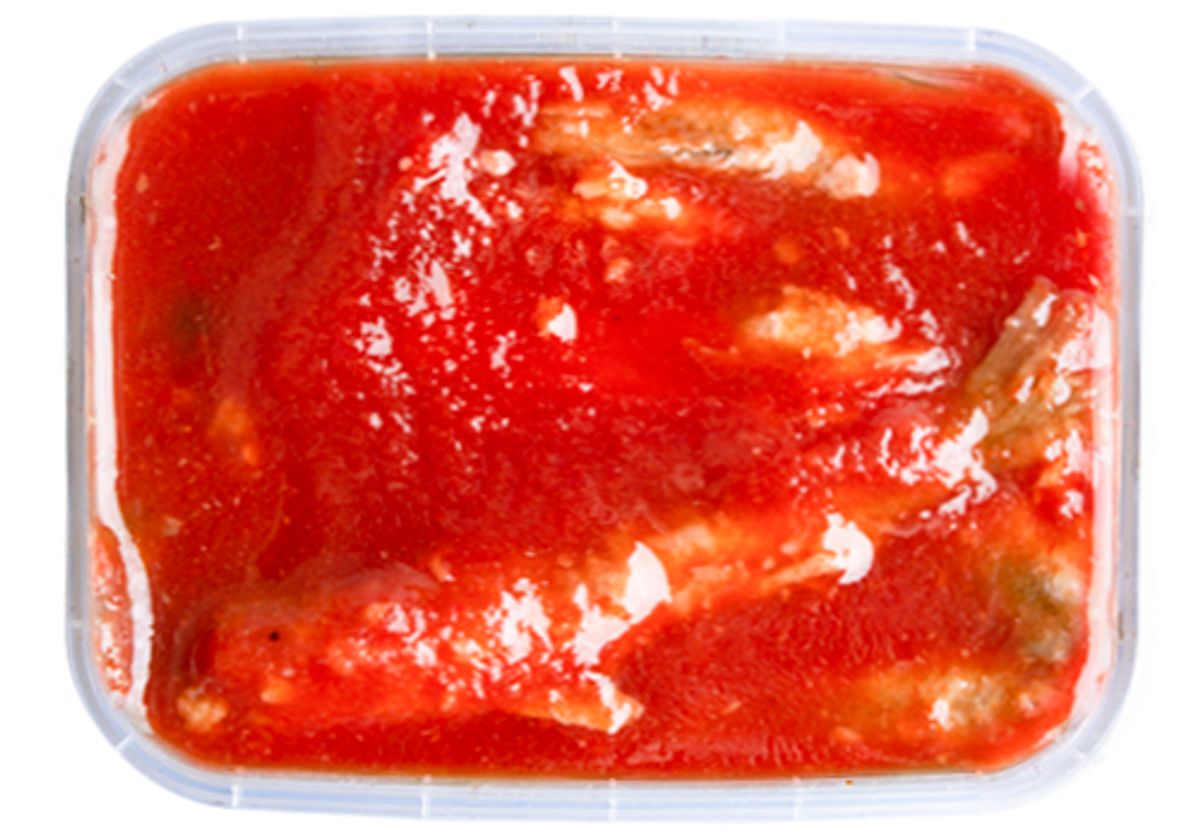 Корюшка жареная в томатном маринаде "Лисий Нос", 410г