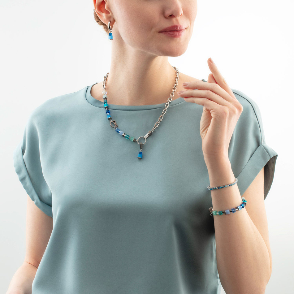 Браслет Coeur de Lion Blue-Silver 0600/30-0717