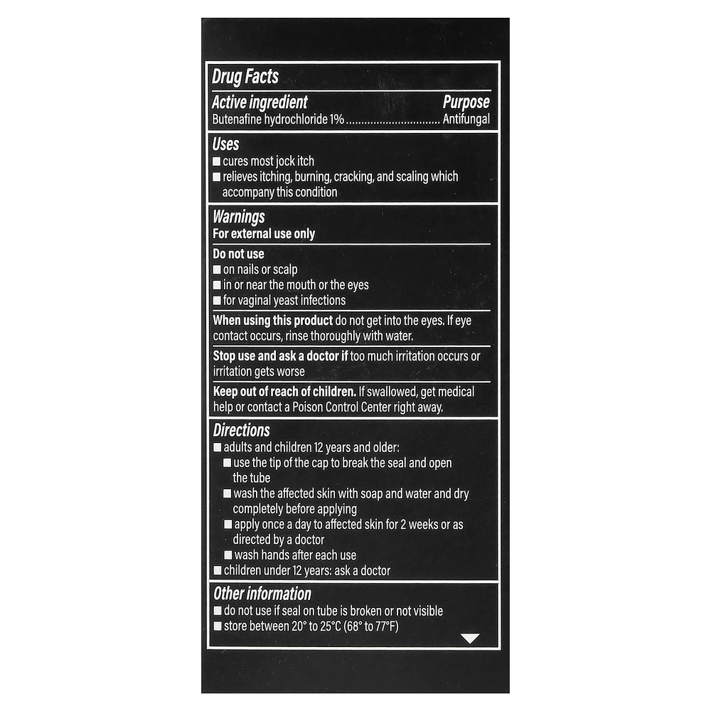 Lotrimin, Ultra, крем от пахового дерматомикоза, 12 г (0,42 унции)