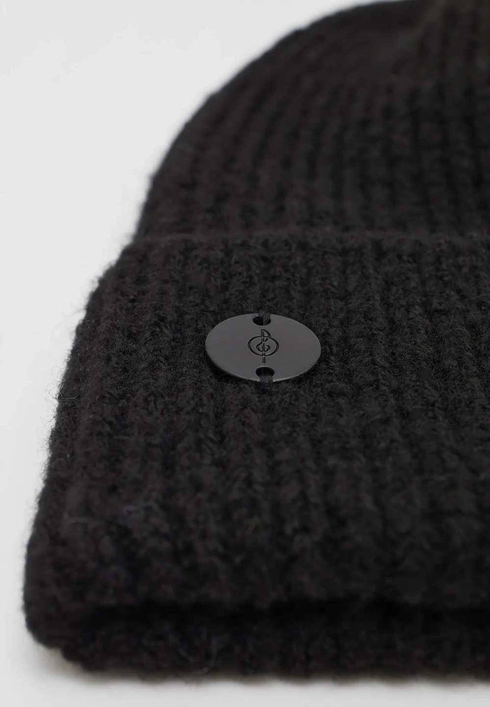 STRADIVARIUS ШАПКА С КОНТРАСТНОЙ ДЕТАЛЬЮ, ЧЕРНЫЙ