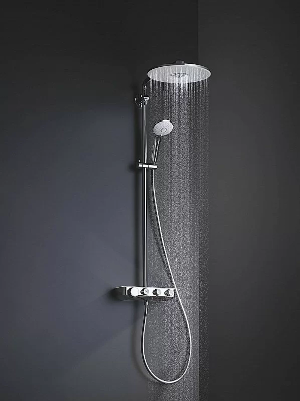 Душевая система Grohe Euphoria SmartControl 310 DUO 26507LS0 белая луна