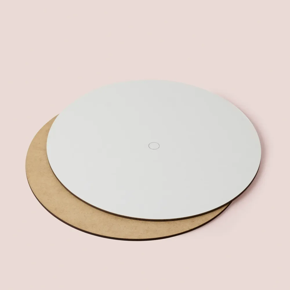 Подложка для торта из ЛХДФ круглая D 26см, s 3мм