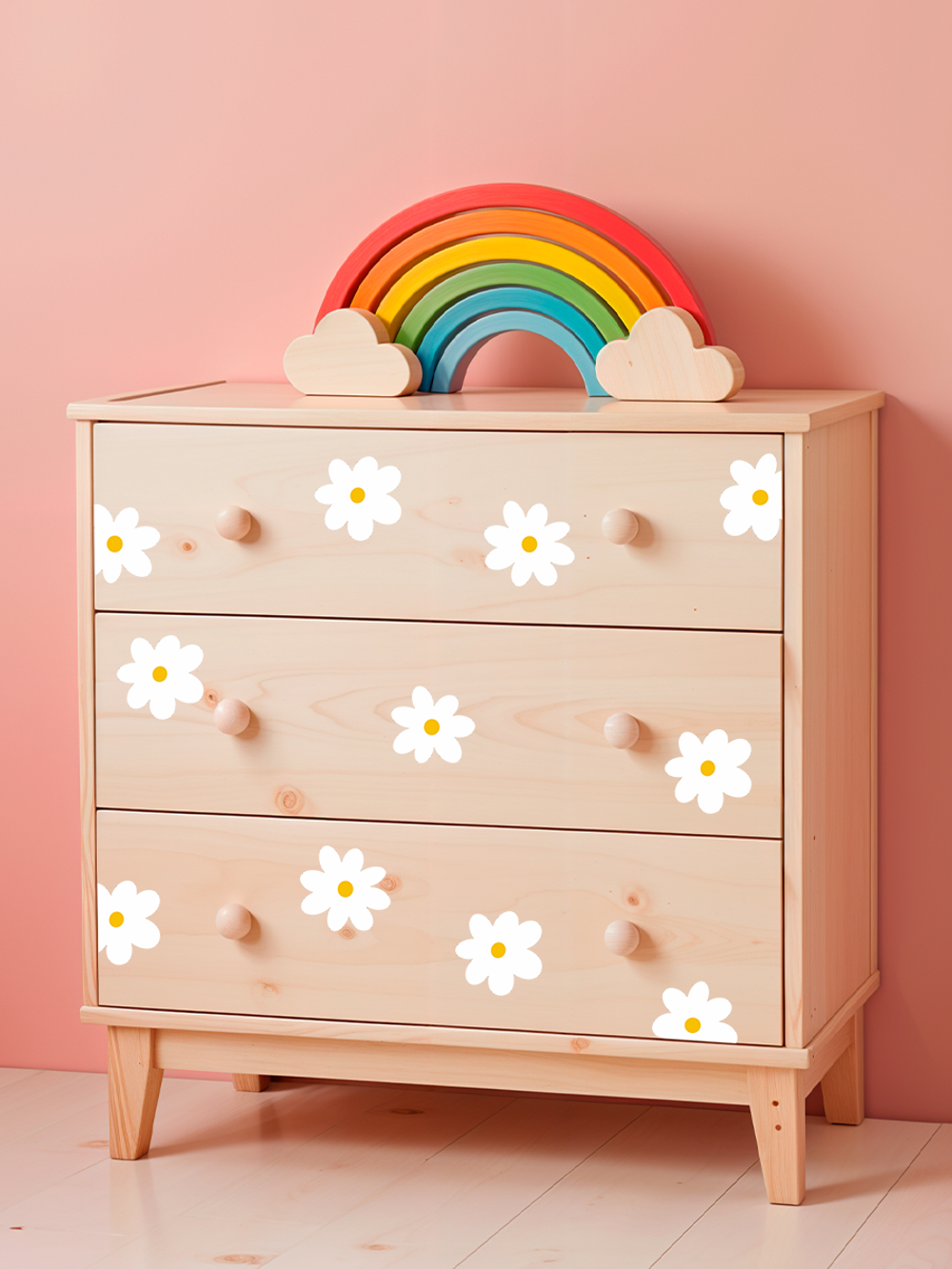 Наклейки интерьерные Ромашки