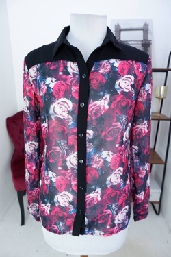 Блузка Savage для стильного образа, маркировка 42, визуально на 44/46 размер