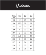 Бутсы зальные Mondo JSH102-Y, черный, р. 34-38