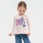 Лонгслив для девочек "So cute" р.86-92 7453104 (My Little Pony)