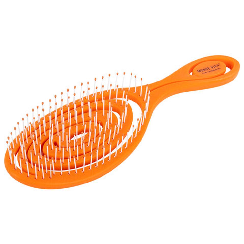 Расческа для волос массажная 22х7 см, цвета АССОРТИ, MONTE VITA (МОНТЕ ВИТА), 457416