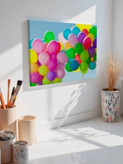 Картина на стену 40 X 50 Воздушные шарики