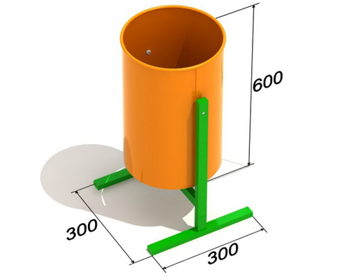 Урна металлическая