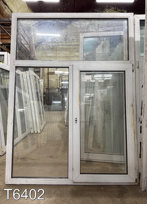 Окно Пластиковое Б/У 1930 (1370)(в) x 1430(ш)