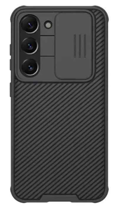 Чехол-накладка Nillkin CamShield Pro для Samsung Galaxy S24 пластиковый (черный)