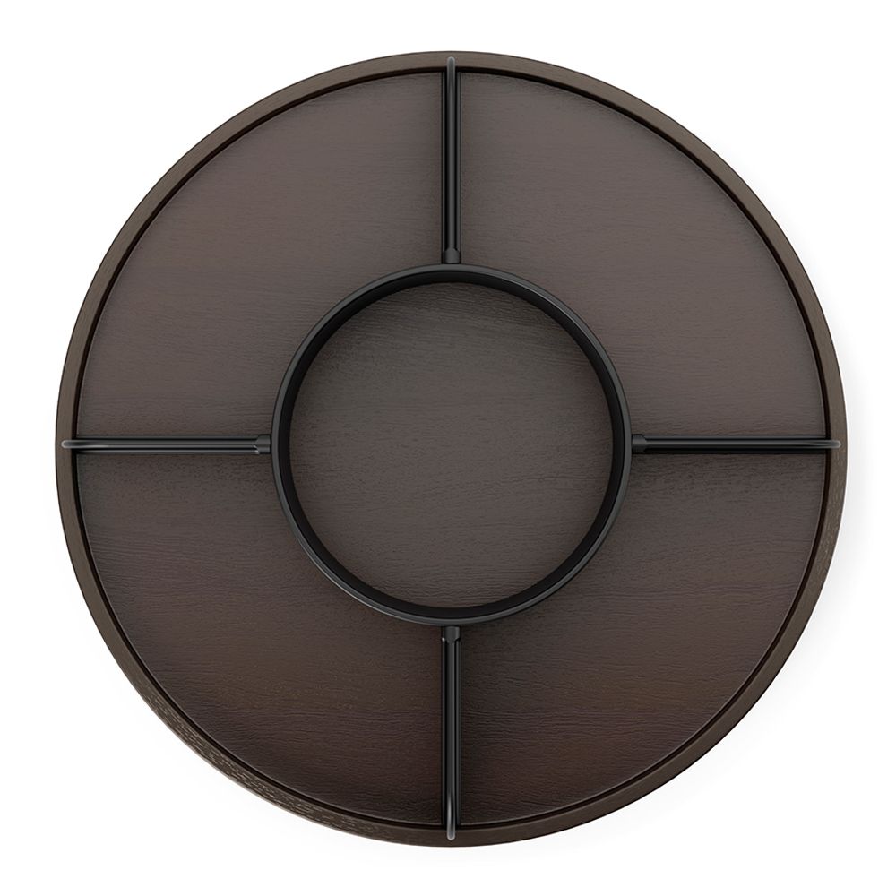 Органайзер для специй Bellwood, черный/орех