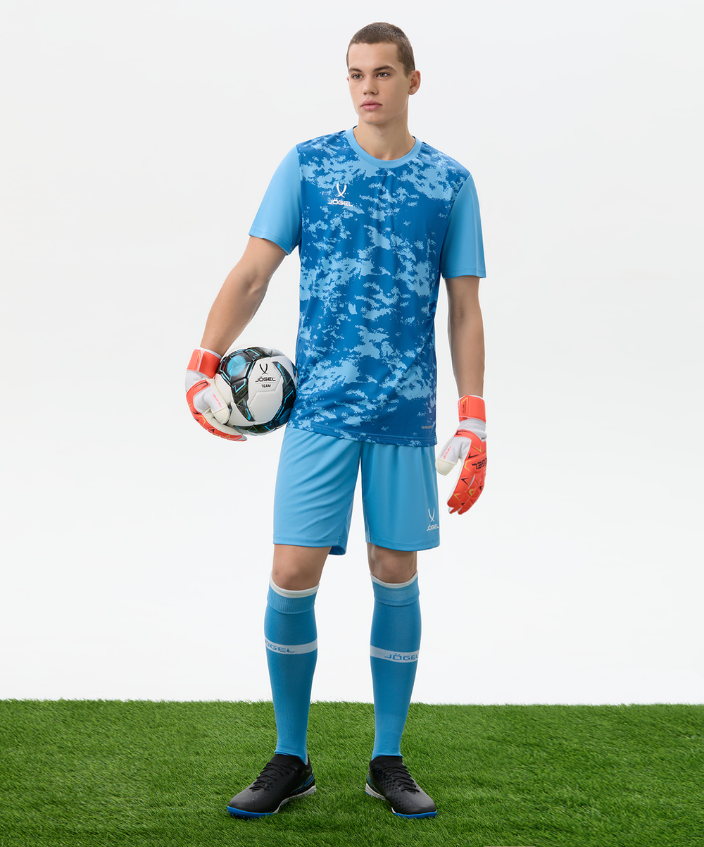 Гетры футбольные CAMP ADVANCED SOCKS, голубой/белый