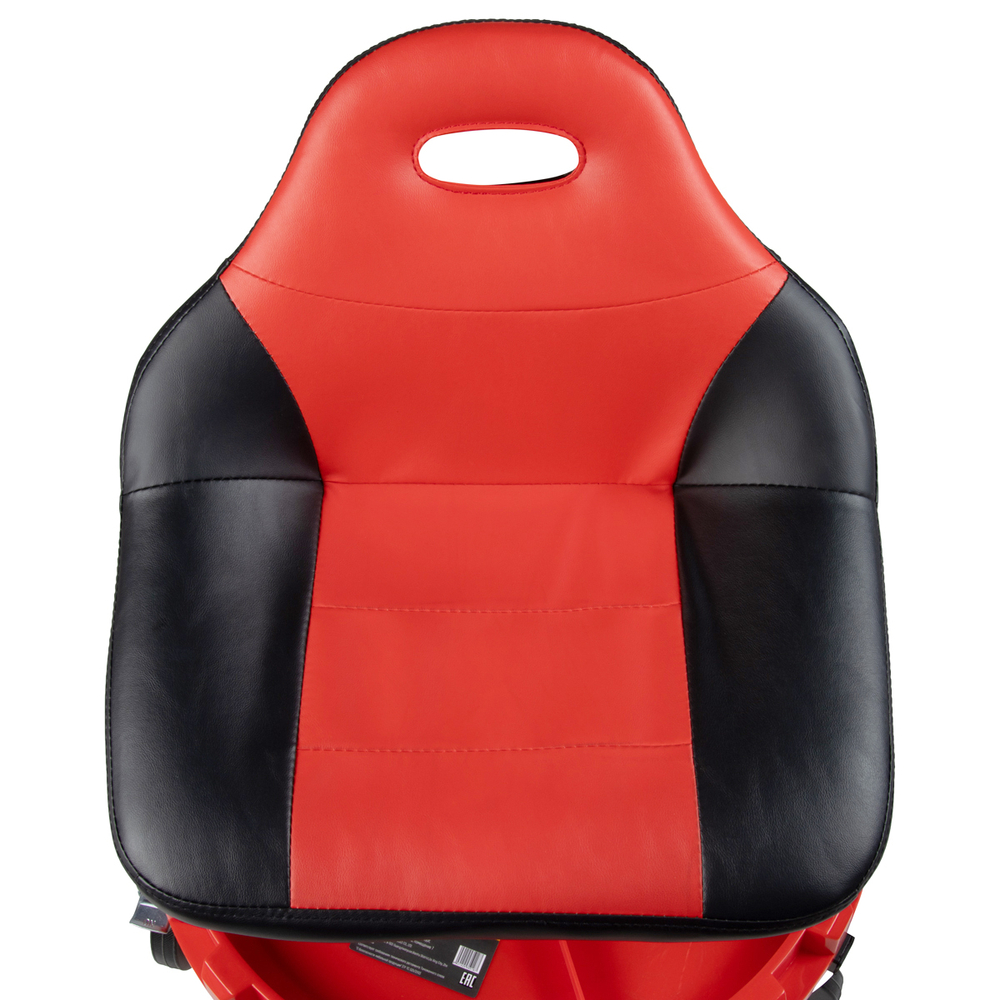 WDK-86012 Стул рабочий с лотком для инструмента, мягким покрытием и спинкой