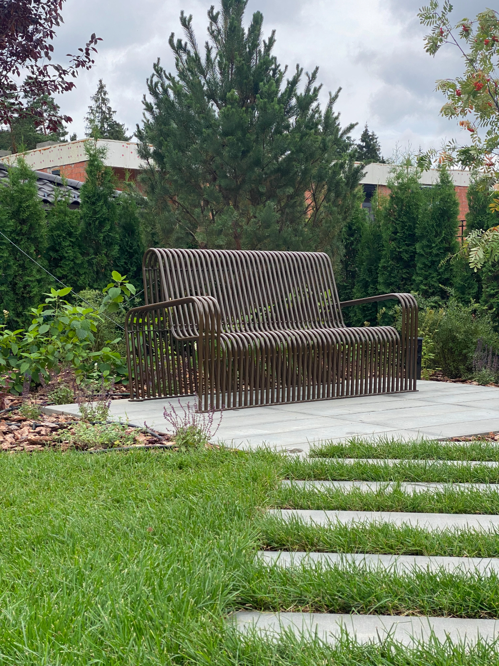 Скамейка стальная «Раструм»