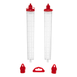 Гидроуровень,удлиненная колба, рельефная градуировка, 15м Matrix
