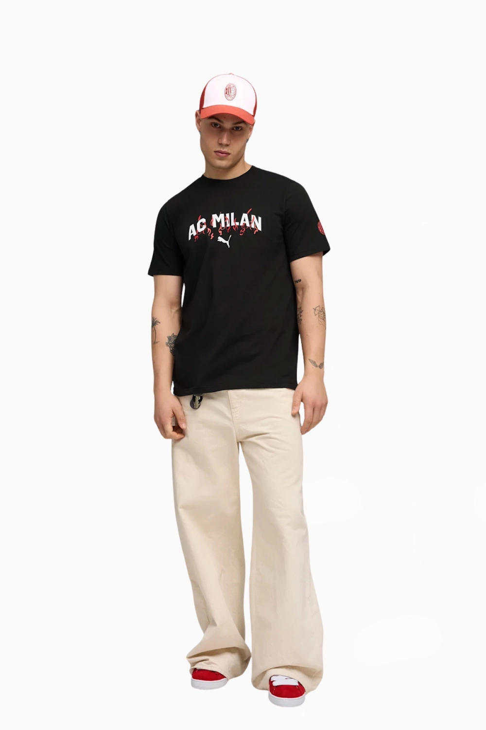 Футболка Puma AC Milan 25/26 ftblCulture Tee - черный